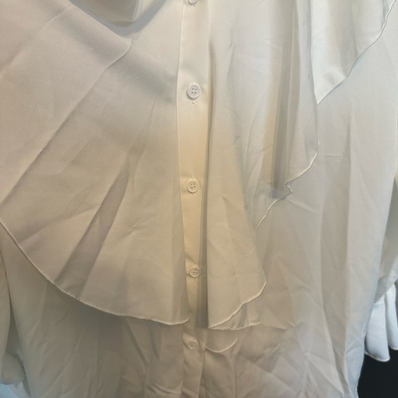 ▪️Women's Casual Ruffle blouse Long Sleeve Top - NWT - Picture 2 of 8